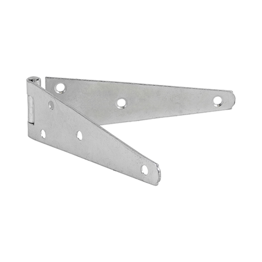 "Pair of Medium Strap Tee Hinges Zinc (6"") SD Hardware"